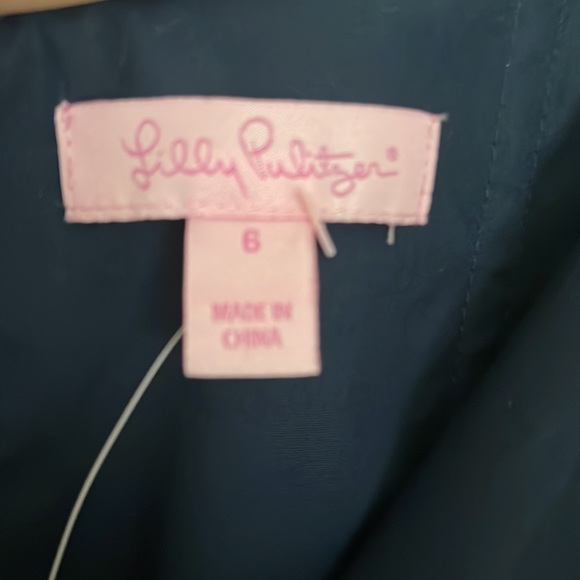 Lilly Pulitzer Jamie Dress Peacock Embroidery - Picture 8 of 13